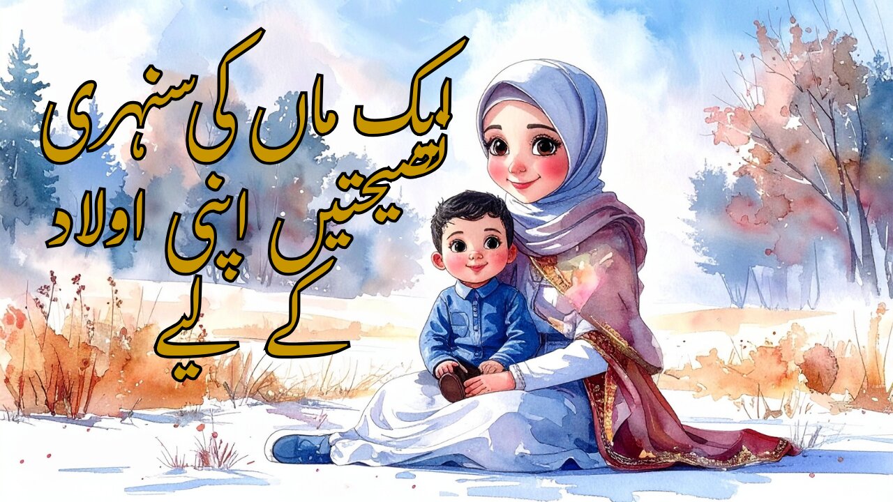 🌸 ایک ماں کی سنہری نصیحتیں اپنی اولاد کے لیے 🌸