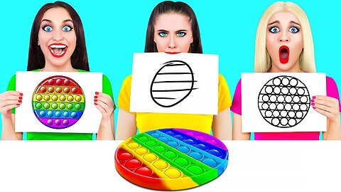WHO DRAWS IT BETTER TAKE THE PRIZE CHALLENGE Pop IT!