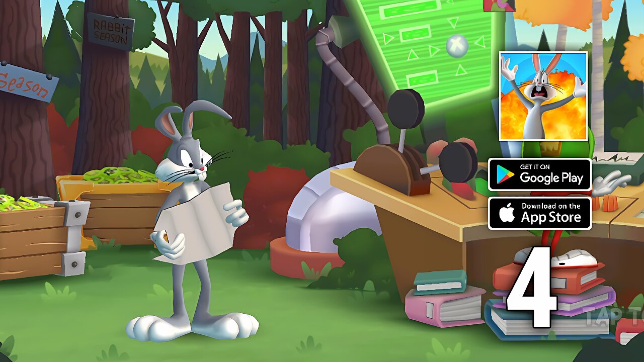Looney Tunes World Of Mayhem Gameplay Walkthrough Part 4 Fight (iOS, Android)