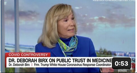Deborah Birx Advocates Weekly Bird Flu Testing for All American Cows 🤡