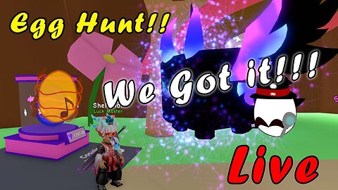 Live 🔴 _ HUNTING for SILLY EGG in Bubble Gum Simulator_ Infinity