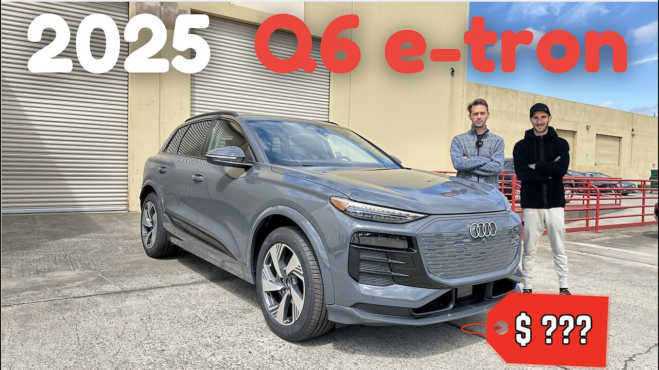 All-new 2025 Audi Q6 e-tron Quattro. Full review and specs!