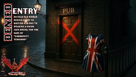 Woman Denied Entry To Pub In Britain Due To Union Jack Dress | VOTV #34