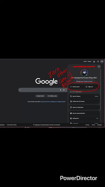 Showing proof i dont have any impersonation accounts on zexyo or anyone else