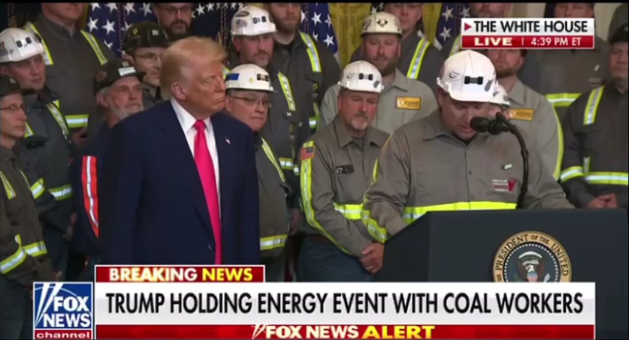 Our President Trump is fast tracking coal mining, this is why Trump is loved by his constituents.