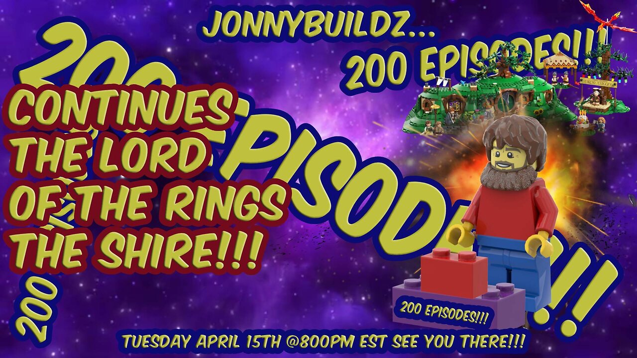 JonnyBuildz...The Shire from The Lord of the Rings!!! Leaks and Reviews!!! Episode 200!!!