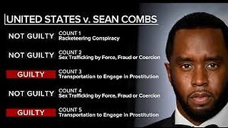 Diddy' Combs found NOT GUILTY of racketeering, sex trafficking