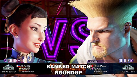 Kuya Kalbo SF6 Ranked Match Roundup. Chun Li Master Rank [Hori Fight Stick]