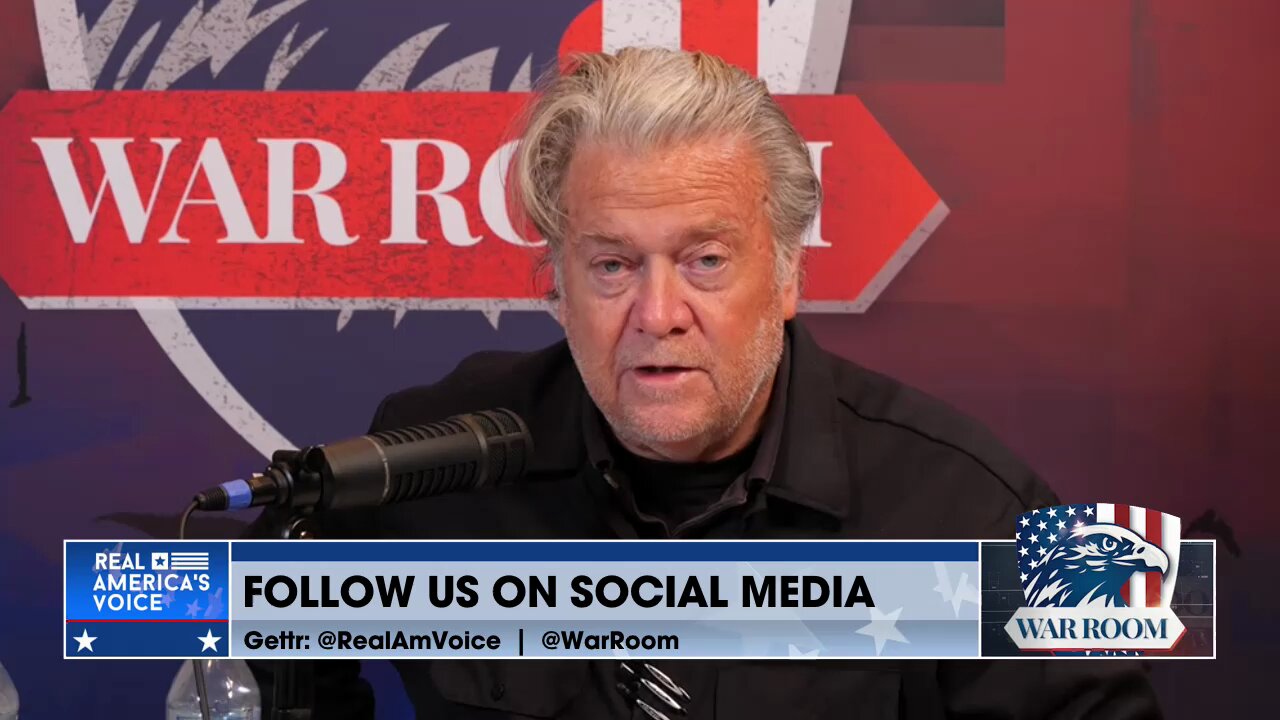 Bannon: ”These Institutions Will Collapse When You Withhold The Money.”