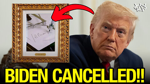 Trump CANCELS ALL Biden Autopen Documents!!