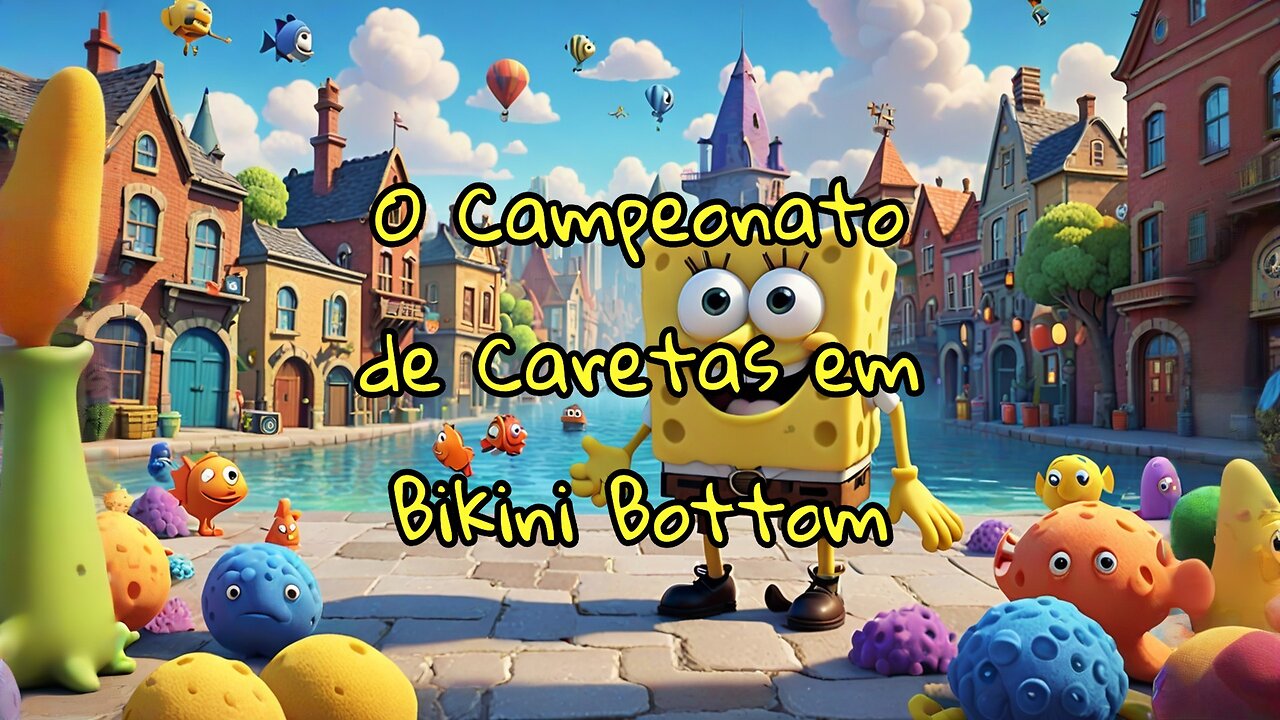 O Campeonato de Caretas em Bikini Bottom!
