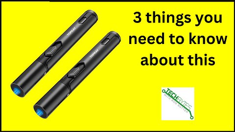 3 Things to know about the Topkay Torch Lighters, 2 Pack