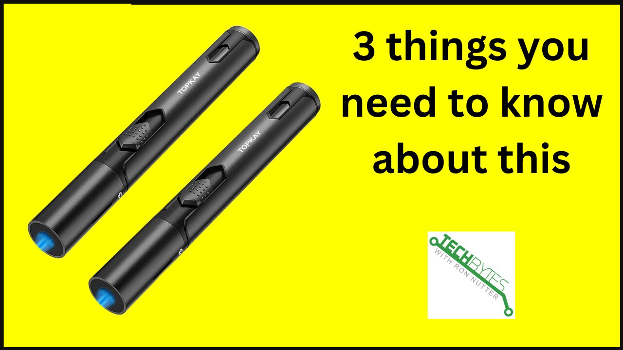 3 Things to know about the Topkay Torch Lighters, 2 Pack
