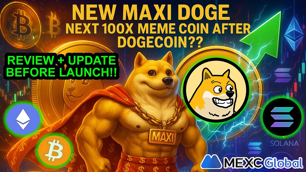 New Maxi Doge Meme Coin Update!! Next Dogecoin for 2025 Bullrun??