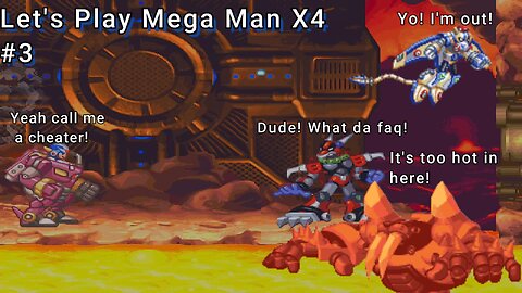 Let's Play! Mega Man X4 Part 3! Dealing With Traitors!