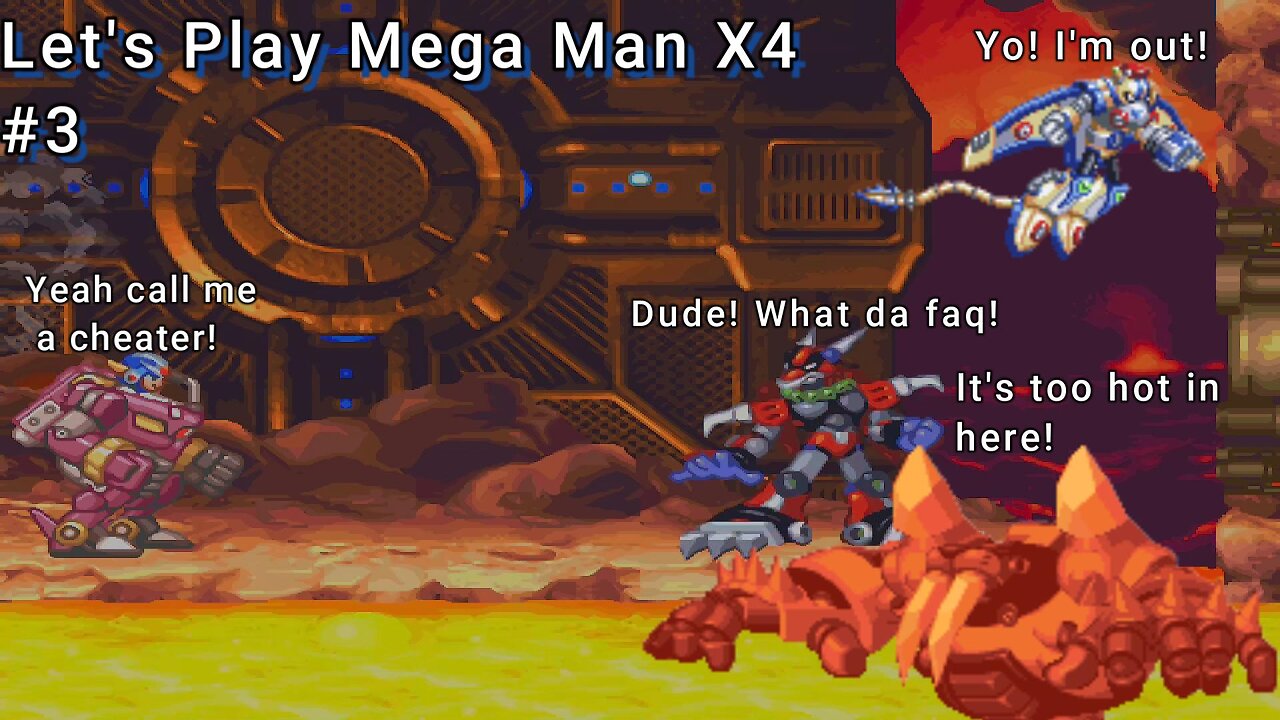Let's Play! Mega Man X4 Part 3! Dealing With Traitors!