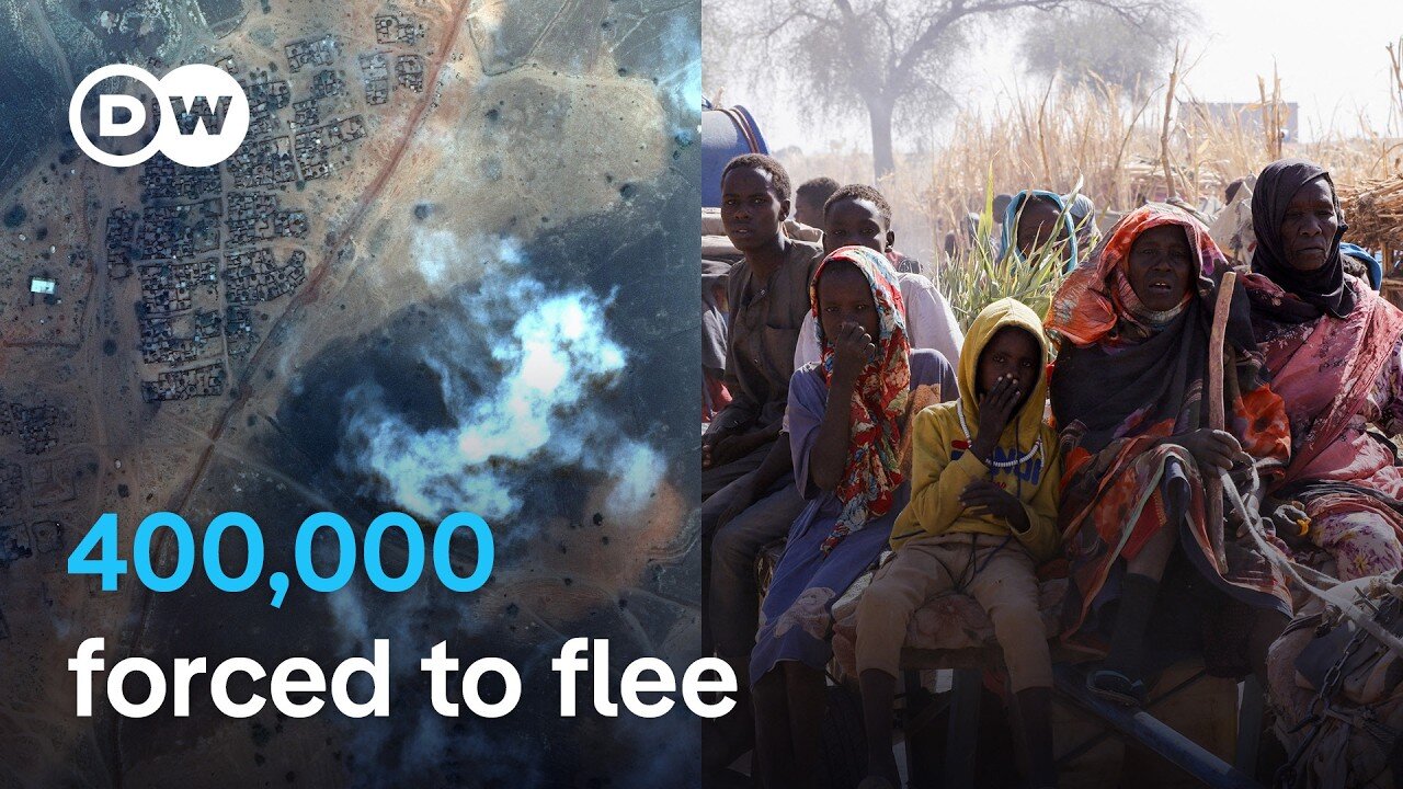 Paramilitary RSF attacks Sudan refugee camp, killing displaced civilians | DW News