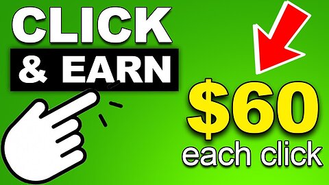 Earn $60 For Every Click! EASY Work | Earn Per Click Make Money Online