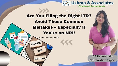 Avoid These Big Mistakes in Your Tax Return | ITR Filing Guide 2025|NRIs-STOP Filing ITR-1!
