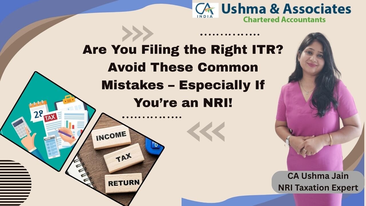 Avoid These Big Mistakes in Your Tax Return | ITR Filing Guide 2025|NRIs-STOP Filing ITR-1!