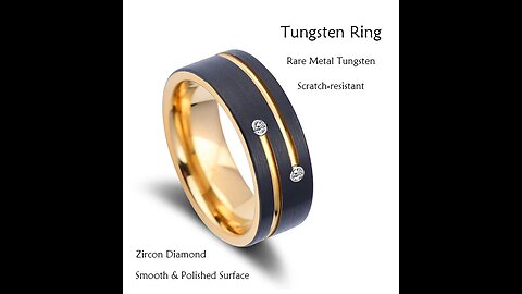 Kick Your Style up a Notch with Tungsten Ring