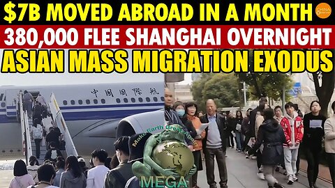 Shocking! Over 10,000 in Shanghai Take $7 Billion Abroad in One Month; 380,000 Leave Overnight