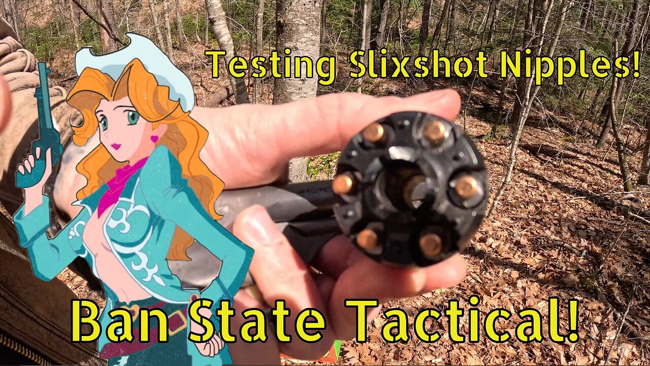 Testing Slixshot Nipples on the Colt 1860! (Ban State Tactical)