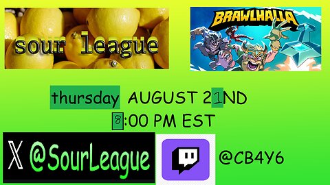 The last bit of Sour League: Brawlhalla except it had a broken audio track