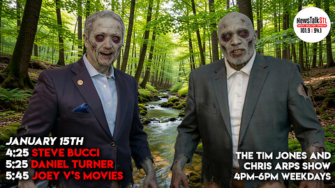 The Tim Jones and Chris Arps Show 01.15.2026 Steve Bucci | Daniel Turner