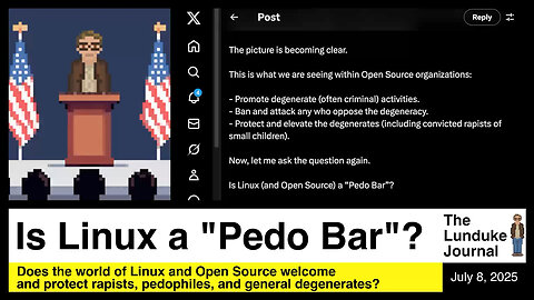 Is Linux a "Pedo Bar"?