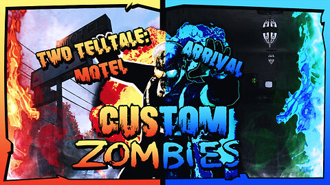 TWD TELLTALE: MOTEL & ARRIVAL Easter Egg Run - BO3 Custom Zombies