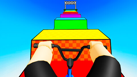 Roblox Obby But You're On a Bike !