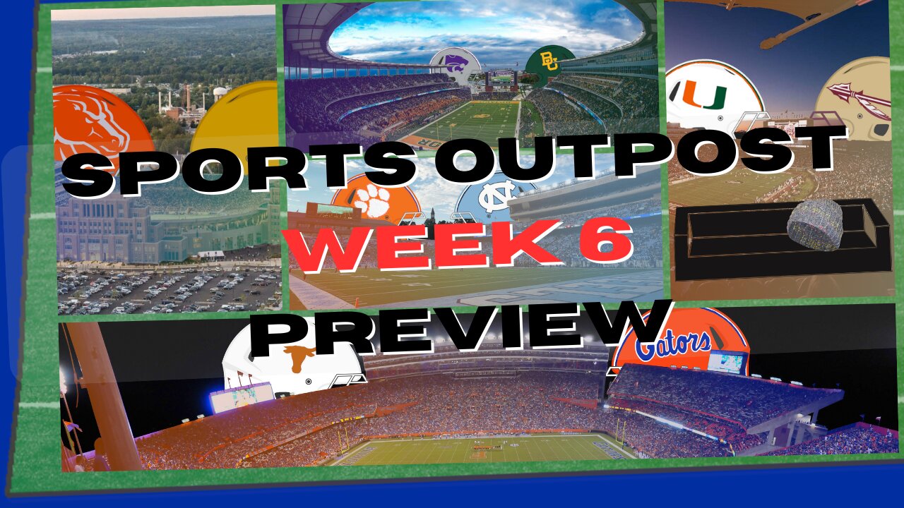 Clemson vs North Carolina | Boise State vs Notre Dame | KSU vs BAY - SpOp CFB Week 6 Preview