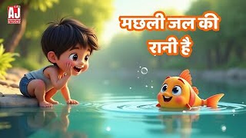 मछली जल की रानी है 🐟| Fish is Queen of Water😊