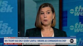 ABC Grills Slotkin On "Illegal Orders," She Comes Up Empty