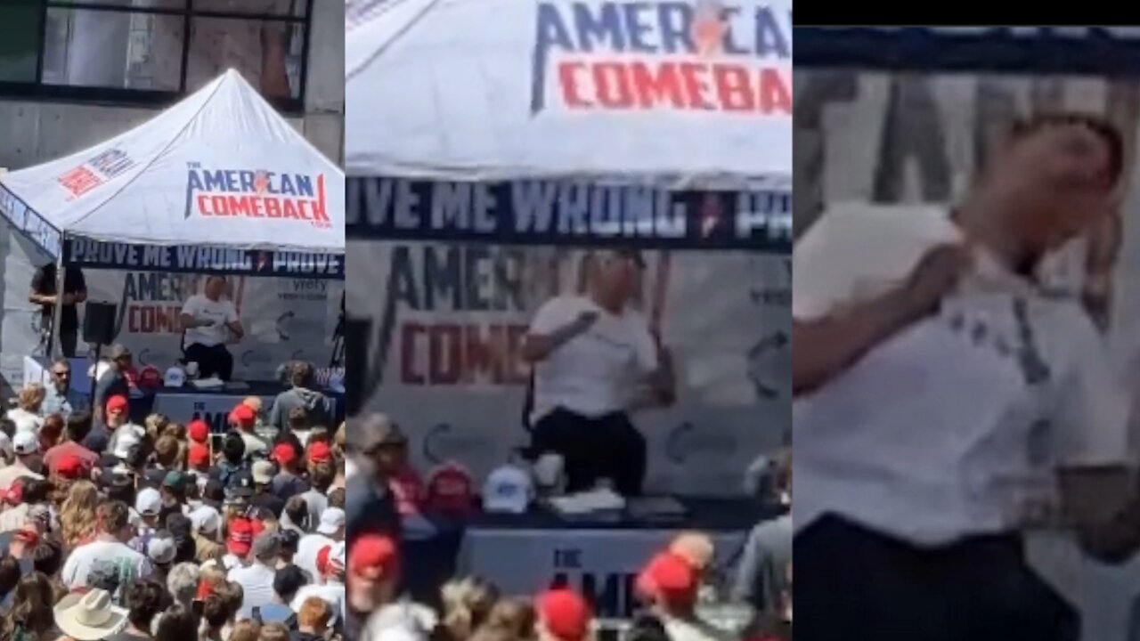 Charlie Kirk Shot in Utah: Exclusive Original, Zoomed-In, & Slow-Motion Assassination Attempt Video