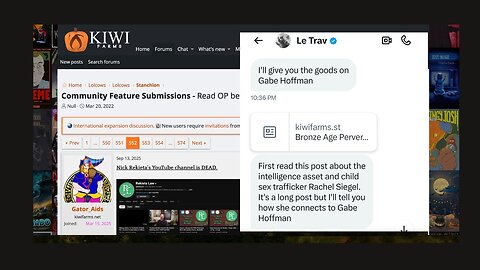 How a community of stalkers intersects with a white nationalist, and an I Am cult impersonator
