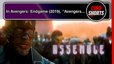 In Avengers: Endgame (2019), “Avengers… Assemble”Cap finally says the line