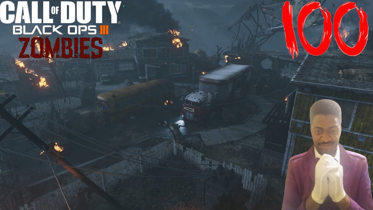 🔴LIVE - Round 100 Attempt Nuketown Zombies Remastered! Call Of Duty Black Ops 3 Zombies Mods