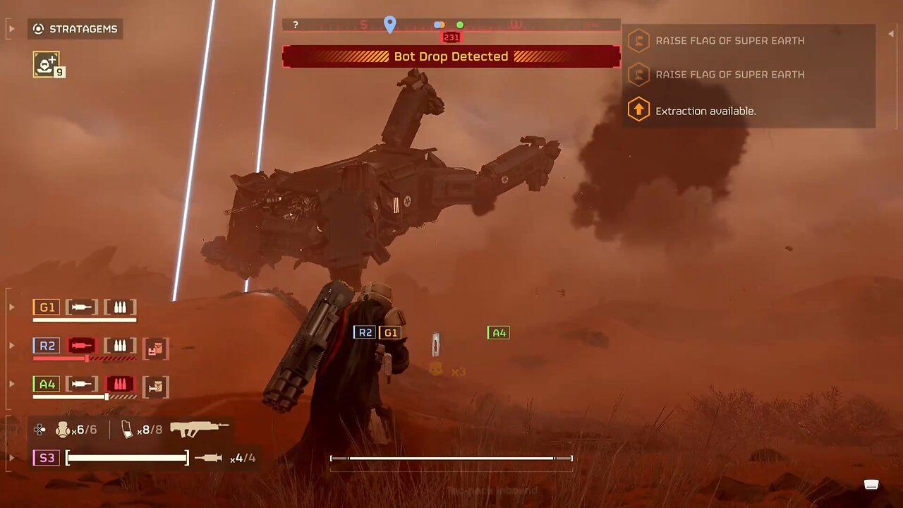 Factory Strider Backflip - Helldivers 2