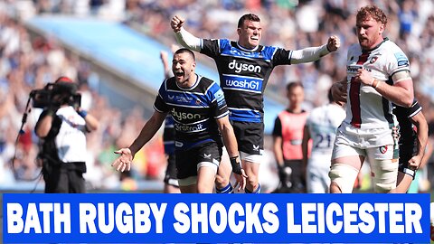 Bath Rugby Leads Leicester in Thrilling Premiership Final 2025 | First Half Breakdown | newsdrift