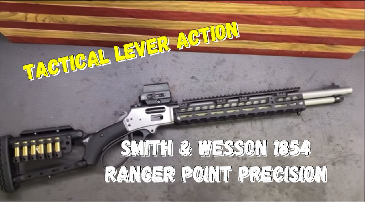 Ranger Point Precision Handguard and Buttstock Assembly for the Smith & Wesson 1854 rifle