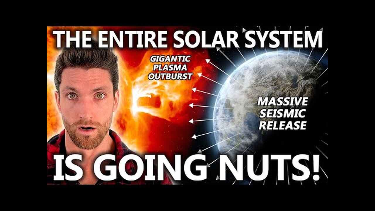 The Sun EXPLODES with an INSANE PLASMA OUTBURST as GLOBAL SEISMIC SWARM Begins 💥