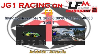 JG1 RACING on LFM - F3 - Adelaide - Australia - Split 1