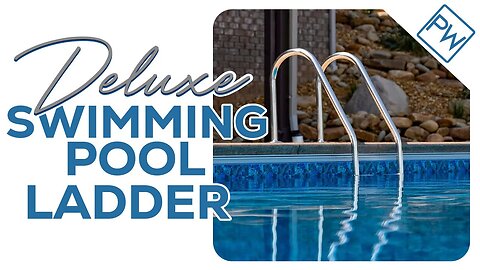 Deluxe Marine Grade Pool Ladder By Aqua Genie | Pool Warehouse