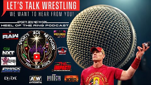 LET'S TALK WRESTLING: BRUSSELS RAW & HEEL CENA ,NXT GETS UNDERGROUNDED, AEW GETS SPIKED!