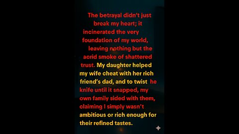 When Your DAUGHTER Helps Your WIFE CHEAT — Would YOU Ever FORGIVE This? #storytime