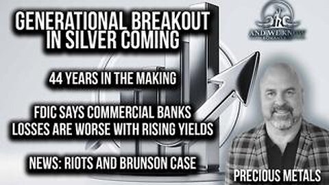 6.8.25- Generational Breaking in SILVER coin, 44 years in the making, Riots and Brunson case