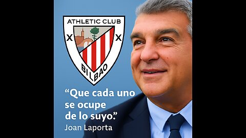 🔥 LAPORTA RESPONDE AL ATHLETIC: “QUE CADA UNO QUE SE OCUPE DE LO SUYO” 💬 POLÉMICA POR NICO WILLIAMS