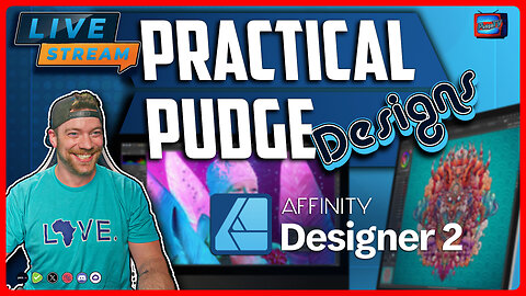 🟡 Practical Pudge - Designs | Affinity Designer 2 on Rumble